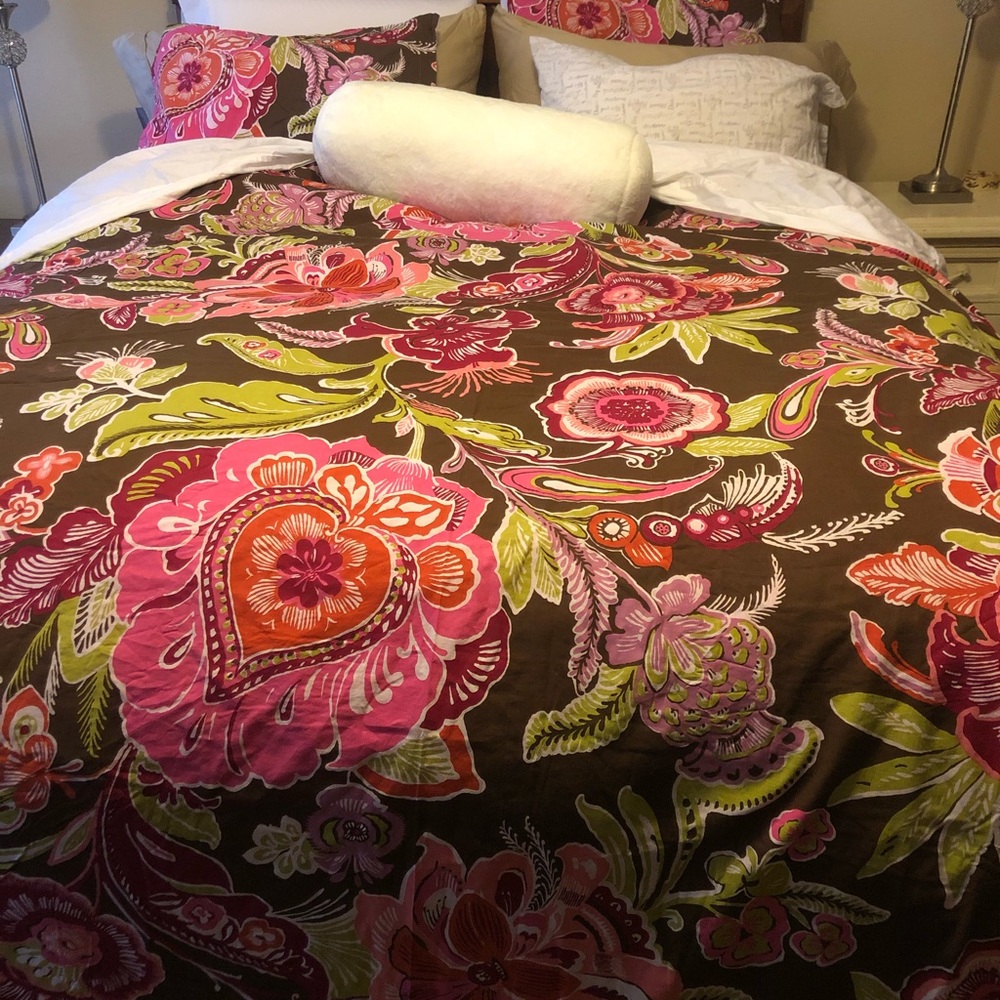 Pottery Barn duvet and sham Full set